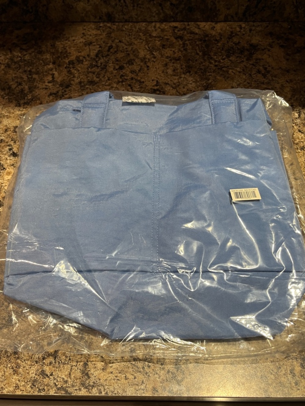 BAGGU Everyday Cloud Bag In Steel Blue - Picture 7 of 7